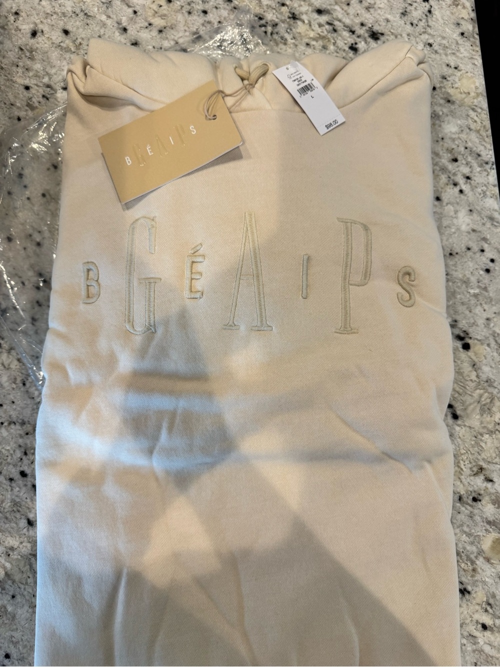 GAP x BEIS Cream Hoodie
